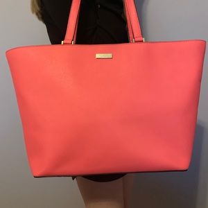 Kate Spade coral purse and wallet!